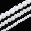 Electroplate Imitation Jade Glass Beads Strands GLAA-T032-J4mm-AB01-4