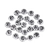 Plating Acrylic Beads PACR-Q010-03AS-2