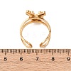 304 Stainless Steel with Enamel Cuff Rings for Women LS-RJEW-Z116-01G-04-3