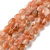 Natural Sunstone Beads Strands G-L608-A04-02-2