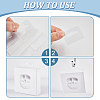 PET Back Adhesive Slot Hole Hang Tabs DIY-WH0502-29D-6