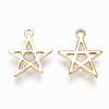 Brass Charms X-KK-S348-296-2