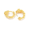 Brass Micro Pave Cubic Zirconia Hoop Earrings for Women EJEW-K286-03G-2