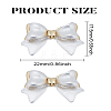 1 Pair Alloy Stud Earrings EJEW-LP0004-64-2