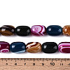 Natural Agate Beads Strands G-N356-02A-07-5
