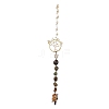 Chakra Jewelry Natural Gemstone Pendant Decorations HJEW-P015-09-1
