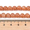 Natural Sunstone Beads Strands G-G342-A02-7mm-5