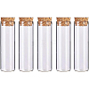 Empty Small Glass Cork Bottles AJEW-BC0003-05-1