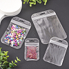  100Pcs 4 Styles Transparent Plastic Zip Lock Bags OPP-TA0001-03-8