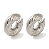 Non-Tarnish 304 Stainless Steel Ear Cuff Findings STAS-O006-07E-P-2