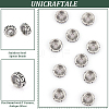 Unicraftale 12Pcs Retro Ion Plating(IP) 304 Stainless Steel Spacer Beads STAS-UN0054-78-5