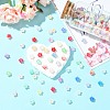 500Pcs ABS Plastic Bead Caps OACR-CJ0002-70-5