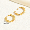 Fashionable Casual Simple Round Hoop Earrings SA7421-5