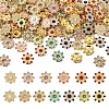 Cheriswelry 260Pcs 13 Style CCB Plastic with Rhinestones Cabochons FIND-CW0001-10-1
