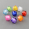 Transparent Acrylic Beads TACR-S112-8mm-M-1