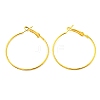 Iron Huggie Hoop Earring Findings IFIN-E025-01D-G-1