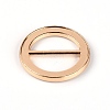 Flat Round Alloy Buckles PALLOY-WH0086-36-2