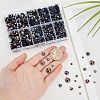 70G  5 Styles ABS Plastic Imitation Pearl Cabochons OACR-SC0001-45C-3