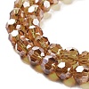 Electroplate Transparent Glass Beads Strands LS-EGLA-A035-T6mm-A04-3