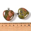 Natural Unakite Pendants GG-CBAA0EE-04P-02-3