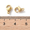 304 Stainless Steel Lobster Claw Clasps X-STAS-V007-01A-G-3
