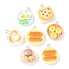 Opaque Resin Pendants RESI-V005-003-2