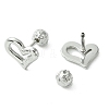 Ion Plating(IP) 304 Stainless Steel Ear Studs EJEW-Q801-13P-2