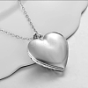 Alloy Heart Pendant Necklaces PW-WG44253-01-5