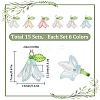 Transparent Acrylic Pendants FIND-SC0009-19-2