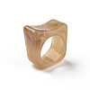 Resin Finger Rings RJEW-N033-010-B08-5