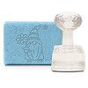 Clear Acrylic Soap Stamps DIY-WH0438-011-1