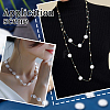 SUNNYCLUE 2 Strands ABS Plastic Imitation Pearl Beads Strands KY-SC0002-08-5