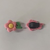 Plastic Shoelace Charms KY-WH0045-28-1