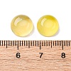 Natural Yellow Agate Cabochons G-K348-07B-04-3