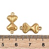 304 Stainless Steel Connector Charms STAS-L297-05G-3