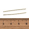 Brass Flat Head Pins KK-H502-01E-G-3