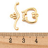 Brass Toggle Clasps KK-A223-23G-6