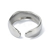 304 Stainless Steel Cuff Simple Rings RJEW-M019-65P-3