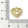 304 Stainless Steel Charms STAS-C097-28G-3