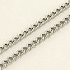 Tarnish Resistant 304 Stainless Steel Curb Chains CHS-R008-05-50m-1