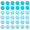 45Pcs 3 Colors Round Silicone Focal Beads SIL-TAD0001-01A-2