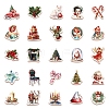 50Pcs/set Christmas PVC Self-Adhesive Stickers PW-WGE1BF0-01-4