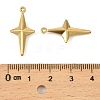 304 Stainless Steel Pendants. Star Charm STAS-A190-04G-3