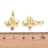Brass Cup Pearl Peg Bails Pin Pendants LS-KK-T079-21G-4