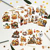 12 Sheets 12 Style PVC Stickers DIY-WH0570-018-3