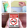 Waterproof PVC Warning Sign Stickers DIY-WH0237-013-4
