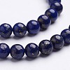 Grade A Round Dyed Natural Lapis Lazuli Beads X1-GSR6mmC123-3