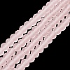 Transparent Glass Beads Strands EGLA-A034-T6mm-MD22-2