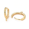 Rack Plating Eco-friendly Brass Hoop Earring Findings LS-KK-D075-03G-RS-2