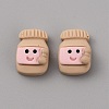 Opaque Resin Cabochons RESI-CJC0004-02-1